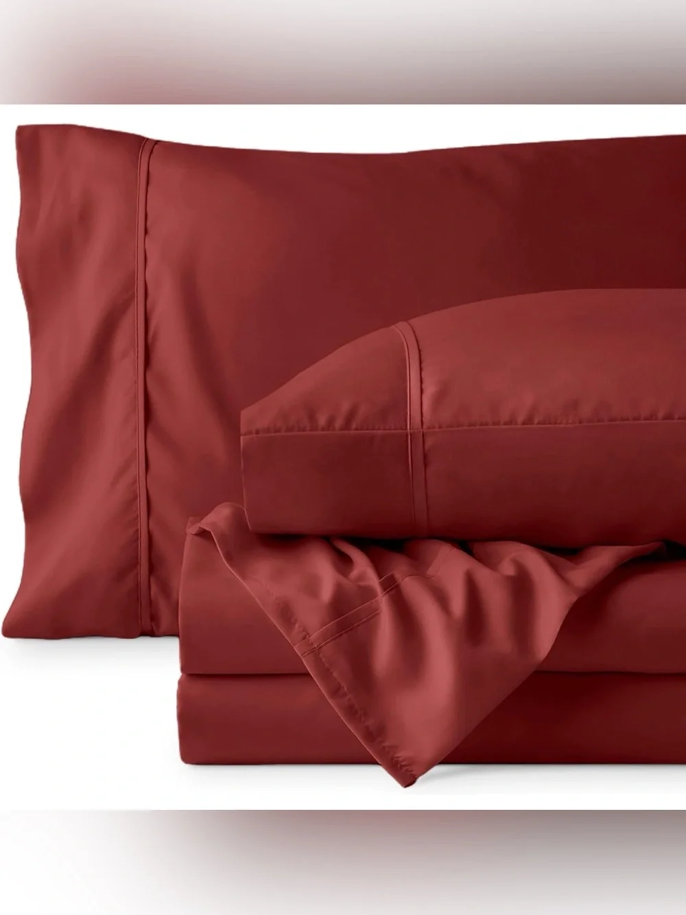 NEW Bare Home King Sheet Set 1800 Ultra-Soft Microfiber King Bed Brushed Comfort